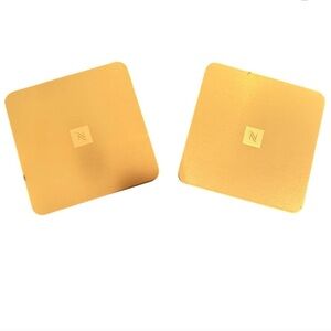 Nespresso Recycled Aluminum Coasters Set